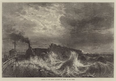 Llegada del Barco de Correo Francés a Dover de Theodore Weber